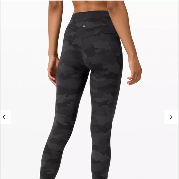 lululemon athletica Pants - Lululemon Align Pant II Leggings- Incognito Camo 28" Inseam - Size 6 - SoulCycle